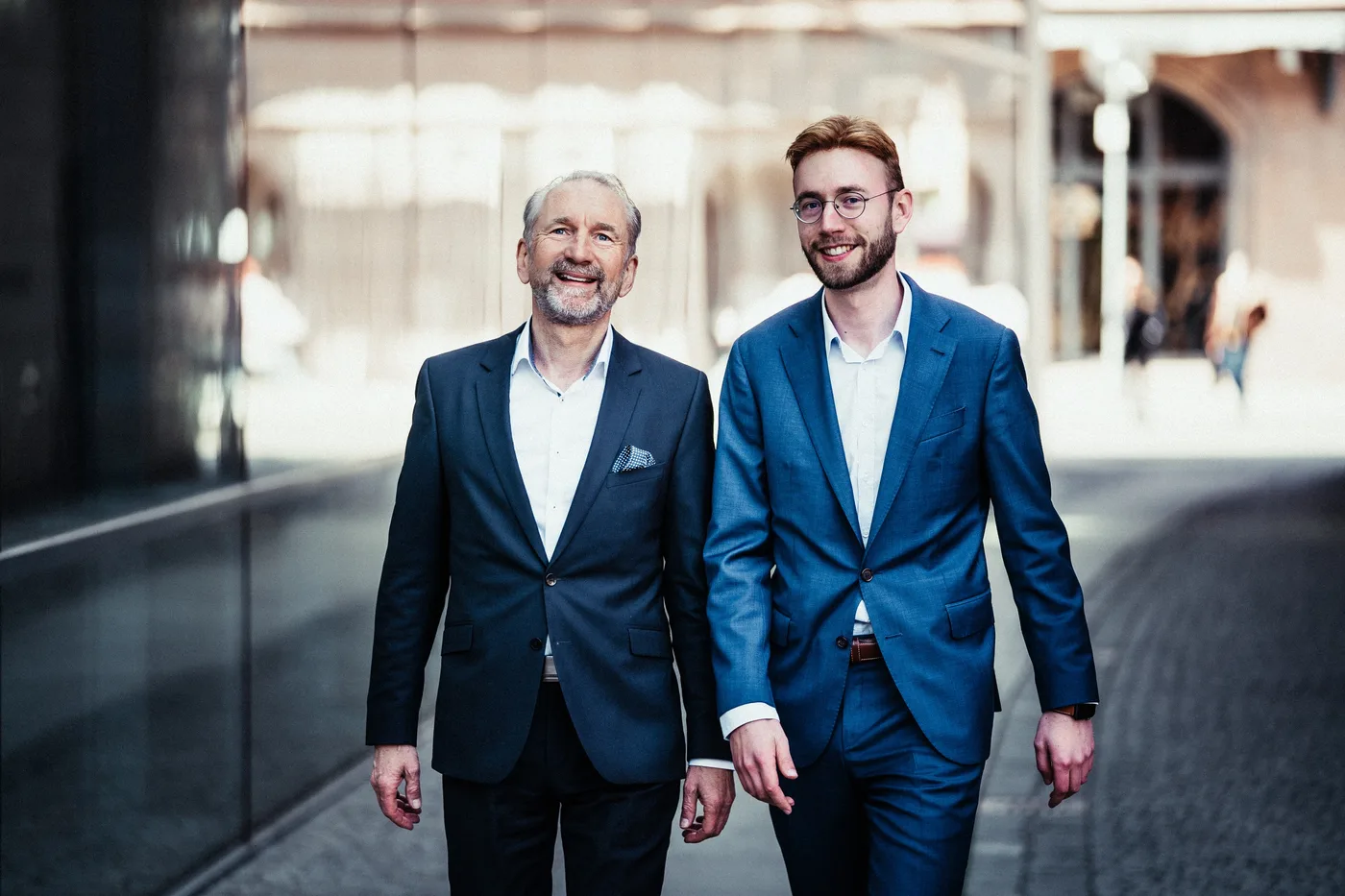Dieter und Adrian Kiwus im Gespräch